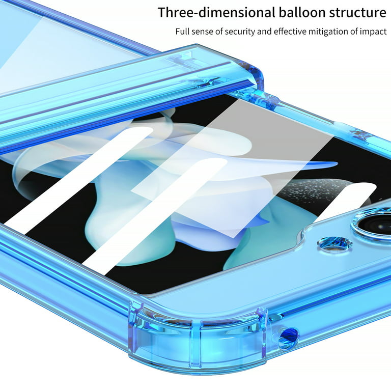 Galaxy Z Flip5 Clear Gadget Case Mobile Accessories - EF-XF731CTEGUS