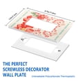 thumbnail image 2 of 1-Gang Screwless Pioneer Floral Decorative Wall Plates,Size 1-Gang 2.9"W x 4.7"H,Unbreakable Thermoplastic Faceplate Cover for Kitchen Living Room Bedroom Decorator Receptacle Outlet Switch, 2 of 7