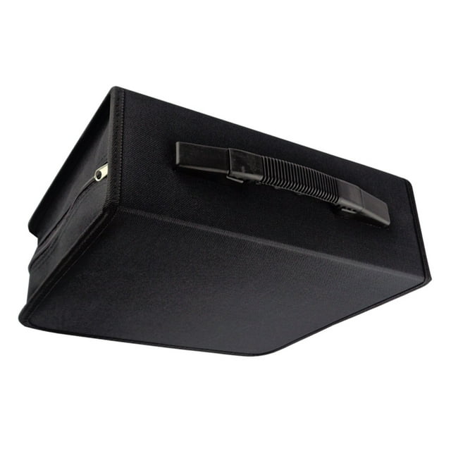 CD Holder, 240 Capacity CD/DVD Case Holder Portable Wallet Storage Organizer Protective Storage Holder For Car Travel Black