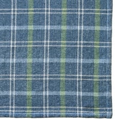 Better Homes & Gardens Woven Chenille Plaid Throw Blanket, Blue Silver ,50x72 Inches
