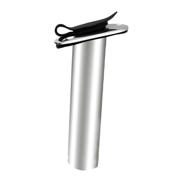 Accesorios genéricos para soporte de caña de montaje empotrado, piezas resistentes, fáciles de usar, acero inoxidable resistente para barco, yate, kay 15 grados
