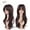 4A, variant on Long Curly Synthetic Hair Wig with Bangs Short Fluffy Wigs Full Head Heat Resistance Hair Wig for Women