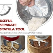Flex Edge Beater Stainless Steel Flex Edge Paddle Mixer Accessory Replacement