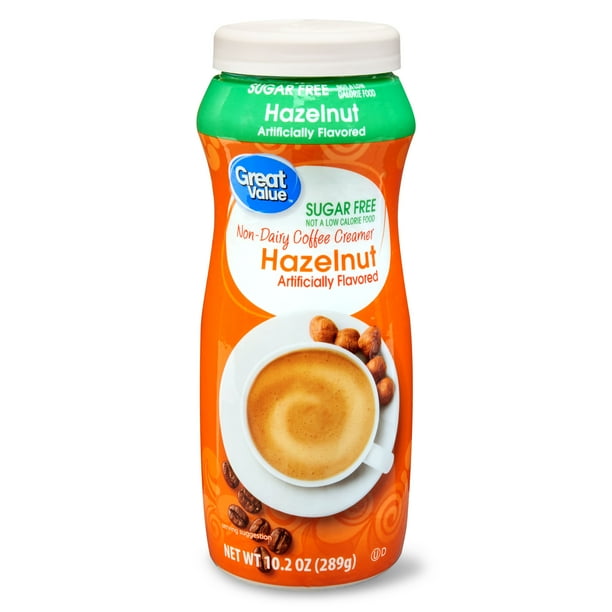 Great Value 10.2 Oz Sugar Free Hazelnut Creamer - Walmart.com - Walmart.com