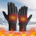 thumbnail image 6 of Clearance Under $5 Boovnll Winter Gloves, Thicken Fleece Liner Cycling Gloves, Touchscreen Windproof Winter Gloves Women Men for Running, Ski, Cycling, Hiking, Driving, Walking, Winter Gloves Men, 6 of 7