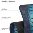 thumbnail image 4 of Yayeee Faucet Mat for Kitchen Sink 30" Diatomite Long Splash Guard Pad, Purple Moonlight Forest, 2 Pack, 4 of 7