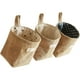 thumbnail image 1 of Bolsa de almacenamiento de lino y algodón Laklulu, 3 piezas Cesto de lino y algodón, 1 of 5