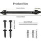thumbnail image 3 of Self Closing Gate Spring Hardware Adjustable Metal Spring Closure For Light To Heavy Duty Wooden Gates Door Fence Black Garden Gate Closer For Wooden, 3 of 5