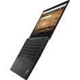 thumbnail image 2 of Lenovo ThinkPad L13 Yoga 20R5 - Flip design - Intel Core i3 - 10110U / up to 4.1 GHz - Win 10 Pro 64-bit - UHD Graphics - 4 GB RAM - 128 GB SSD NVMe - 13.3" IPS touchscreen 1920 x 1080 (Full HD) - Wi-Fi 5 - black - kbd: US, 2 of 5