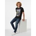 thumbnail image 6 of Marvel Spider-Man, Men's & Big Men's Graphic Tee, Spidey vs Hulk Comic Cover, Sizes S-3XL, 6 of 7