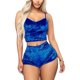 thumbnail image 2 of Women Nightwear Lingerie Sleepwear Underwear Crop Tops Shorts Pajamas Set, 2 of 8