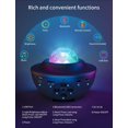 thumbnail image 5 of Star Projector, Rotating Video Cloud Projector, Remote Control Night Light, Colorful Music Player, Great for Christmas, Easter or Halloween [Energy Class E]., 5 of 5