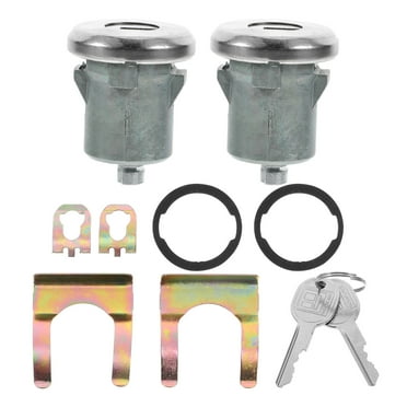 BERTDOMD 1 Set Car Door Lock Cylinder Set Automotive Door Lock with Keys Compatible for Chevrolet