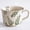 Green Leaf 1pcs, variant on Ceramic Mug 1pcs, 11oz - Vintage Coffee Mug, Pottery Cups for Milk, Latte, Cappuccino, Tea - Porcelain Dishwasher, Microwave Safe Stoneware Green Leaf