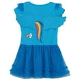 thumbnail image 2 of I Am Rainbow Dash Mighty Fine Toddler Girls Tulle Dress w/ Wings, 2 of 2