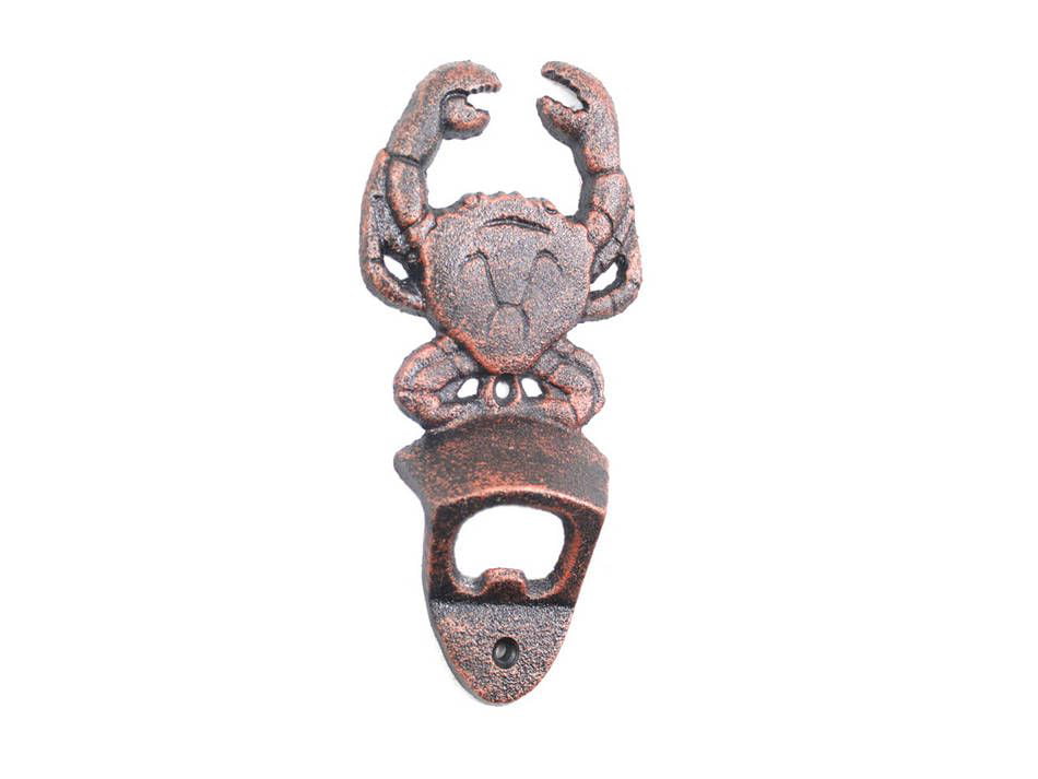 Cast Iron Vintage Style Captain Bottle Opener Rustic Beer Nautical Drink 