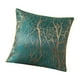 thumbnail image 2 of Funda de cojín lavable, elegante, decorativa y creativa, 45 x 45 cm Verde, 2 of 9