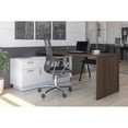 thumbnail image 4 of Bestar Equinox 71" Wooden L Shaped Computer Desk in Antigua and White, 4 of 7