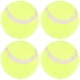 thumbnail image 1 of KAKOWELY 4 pelotas de entrenamiento para mascotas, pelotas de tenis para perros, juguetes de ejercicio para mascotas, pelotas para lanzar perros, 1 of 5