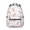 Unicorn and Flower, variant on Unicorn and Wing Pink Pattern Backpack for School, Cute School Bag with Adjustable Shoulder Straps and Padded Back, 15.3"x11"x7.1"