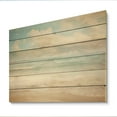 thumbnail image 2 of Designart "Simplicity Beach Landscape V" Nautical & Beach Print on Natural Pine Wood, 2 of 5