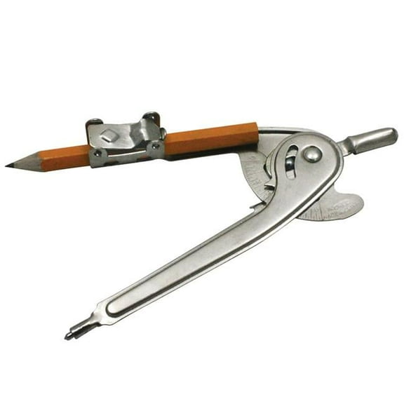 Metal Ball Bearing Compass with Safety Point - Set of 2