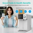 thumbnail image 6 of IKT Countertop Hot and Cold Reverse Osmosis Water Dispenser Cooler, Fast Heating, Adjustable Temperature, Dispensing Volume Options, RO Water Filtration System, 6 of 9