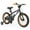 Black, variant on Costway 16-Inch Kid’s Bike for 4-7 Years Old with Adjustable Saddle & Anti-slip Handlebar Black