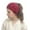 Red, variant on Babysbule Hats for Women Winter And Winter Knitted Headband Horsetail Hat Wool Headband Pullover Hat