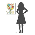 thumbnail image 4 of Global Gallery's 'Seaside Bouquet I Mason Jar' By Michael Mullan Stretched Canvas Wall Art, 4 of 4