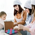 thumbnail image 3 of MT Products White Cookie Box - 9" x 9" x 2.5" Bakery Boxes - Pack of 15, 3 of 7
