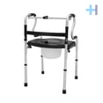 thumbnail image 1 of Andadera plegable AN15GDP con asiento elevado | Marca Handy, 1 of 7