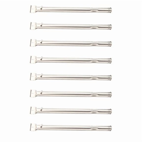 8X Kit de Repuestos para Quemador Tubo de Tubo de Quemador de Parrilla de Gas para Barbacoa para Parrilla Charbroil