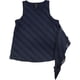 thumbnail image 1 of Blusa festoneada Alfani Mujer Azul Mediana, 1 of 1