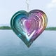 thumbnail image 2 of Wind Chimes Memorial Swivel Unique Colurful Heart Shape Wind Bell para decoración 20cmx28.8cm Zulema campanas de viento, 2 of 8