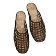 thumbnail image 3 of Chaussures Jelly pour Femmes Sandales Plates en Maille Jelly Bout Fermé Bout Rond Mules à Enfiler Pantoufles d'Été, 3 of 9