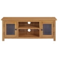 thumbnail image 4 of vidaXL TV Stand 43.3"x13.8"x17.3" Solid Oak Wood, 4 of 8
