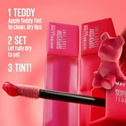 Maybelline Super Stay Teddy Tint, Long Lasting Matte Lip Stain, Current Mood, 0.17 fl oz