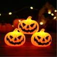 thumbnail image 1 of 3 Packs/1 Pack Halloween Light Up Lantern, Tree Lamp Pumpkin Lantern, Reusable Indoor Outdoor Halloween Party Decorations PropsforTrees Shelves Windows, 1 of 9