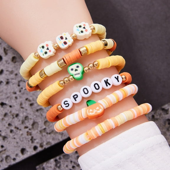 AEXTO Boho Beaded Stretch Bracelets For Women Stackable Crystal Gold Beaded Bracelets Set Trendy Handmade Friendship Braeclet Jewelry Gifts