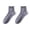 Dark Gray, variant on Women's Cute Bow Crew Socks, Cherry Strawberry Ruffled Calf Socks Casual Fashion Novelty Fun Ankle Sock Beige One Size