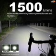 thumbnail image 4 of Cygolite Ranger 1,500 Lumen Endurance Bicycle Lightâ€“ Ultra High Run Timeâ€“ 9 Light Modesâ€“ Fine Tuneable Brightness- IP67 Waterproofâ€“ USB Rechargeableâ€“ Road & Mountain, 4 of 4