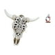thumbnail image 5 of Escultura Artística De Cabeza De Toro Tribal Para Colgar En La Pared Y Estatua De Resina De Pensador Abstracto Para Decoración De Oficina, Granja Y Dormitorio., 5 of 8