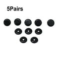 thumbnail image 1 of 5Pairs Universal Clip Seat Belt Stopper Buckle Button Fastener Car Accessories, 1 of 7