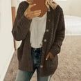 thumbnail image 1 of MKLEKYY Robe Chandail Maxi Femme Décontractée avec Poches et Boutons Cardigan Manteau, 1 of 1