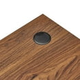thumbnail image 6 of Modway Transmit 47" Wall Mount Corner Wood Office Desk in Walnut/White, 6 of 7