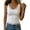 White [Workout Tank Tops Woman Clearance] [IDOLI6072102], variant on IDOCLOTHES Lace Ribbed Tank Tops for Women Workout Tank Tops Woman Slim Fitted Sleeveless Running Vest for Women Athletic Camisole Shirts Women's Tanks & Camis White, S