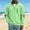 U6-Light Green, variant on Corduroy 1/4 Zip Sweatshirt for Men Stand Collar Long Sleeves Pullovers with Elbow Patches Chest Zipper Pocket Sweatshirts Vintage Fall Winter Casual Loose Fit Tee Tops,Light Green 2XL