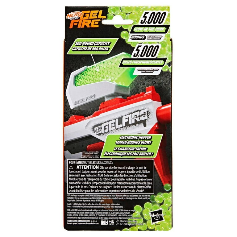 Nerf Pro Gelfire Nightfall Hopper - 500-Round Capacity - Walmart.com