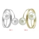 thumbnail image 2 of Toystoory 12 piezas casa servilleta anillo de Metal comedor moda toalla decoración boda fiesta banquete servilletas titular ornamento Mostrada Plata Toystoory HA1814-01B, 2 of 6